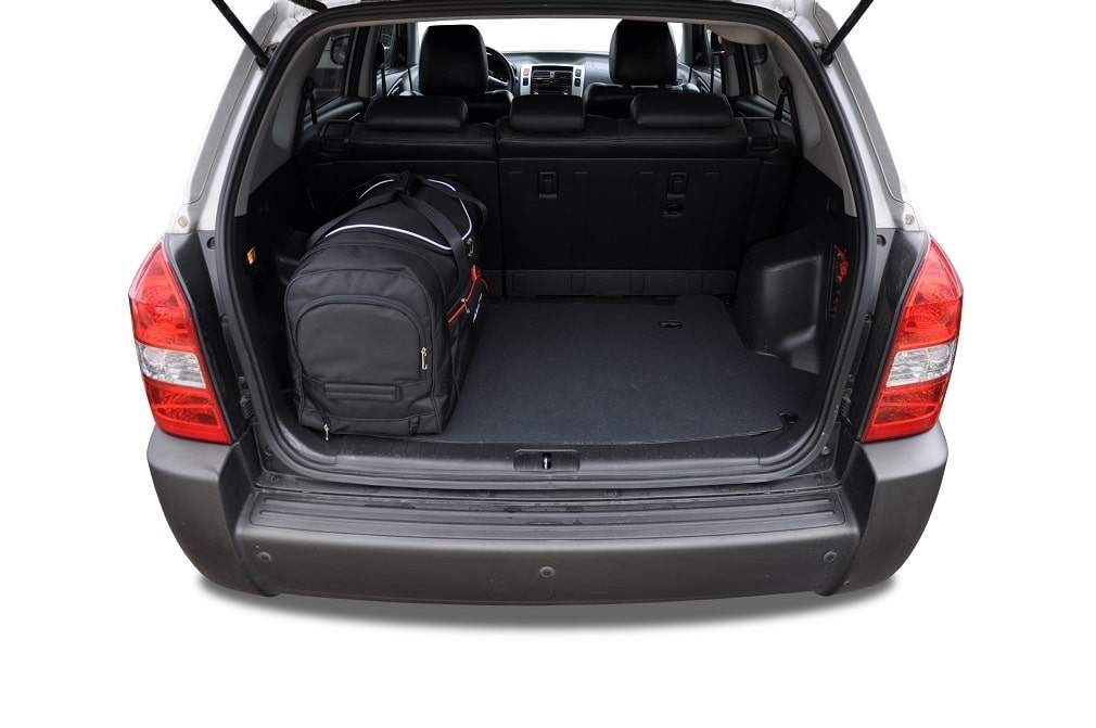 Torby KJUST AERO do Hyundai Tucson I (JM) — torby wyjmowane z bagażnika krok po kroku