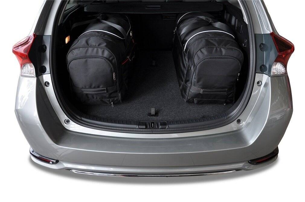 Torby KJUST SPORT do Toyota Auris Touring Sports II (E18) — torby wyjmowane z bagażnika krok po kroku