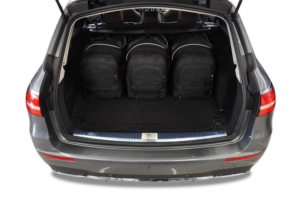 Torby KJUST SPORT do Mercedes-Benz E Estate / All-Terrain S213 — torby wyjmowane z bagażnika krok po kroku