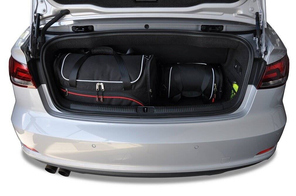 Torby KJUST AERO do Audi A3 Cabrio 8V — torby wyjmowane z bagażnika krok po kroku