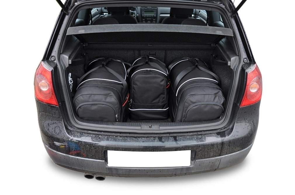 Torby KJUST AERO do Volkswagen Golf Hatchback V — torby wyjmowane z bagażnika krok po kroku