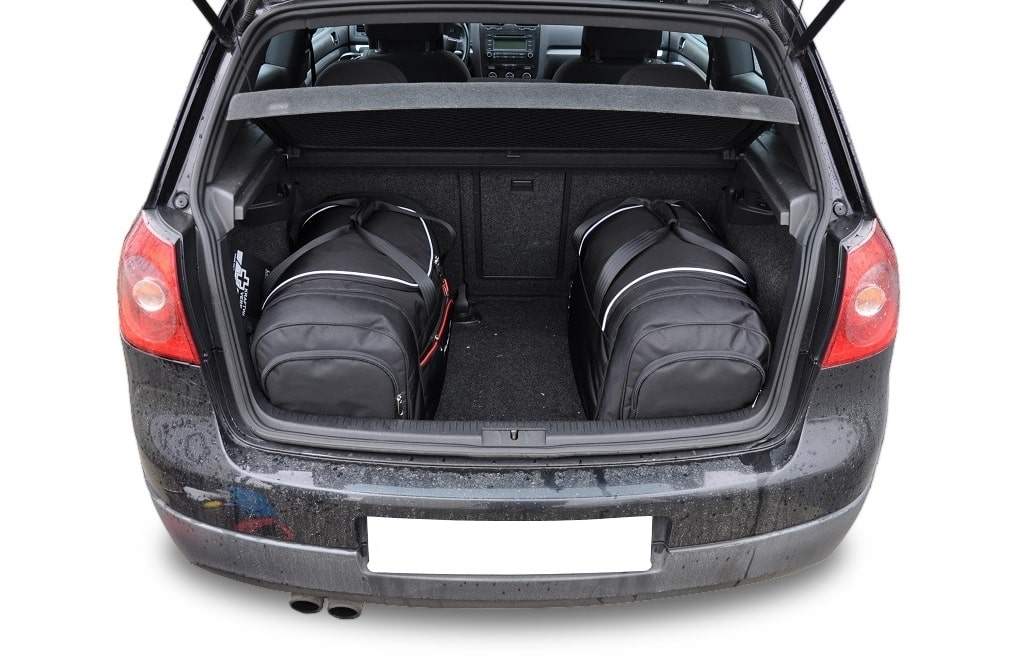 Torby KJUST AERO do Volkswagen Golf Hatchback V — torby wyjmowane z bagażnika krok po kroku