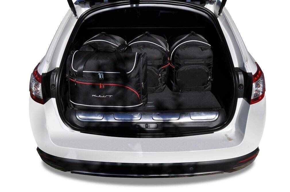 Torby KJUST AERO do Peugeot 508 RXH Hybrid I — torby wyjmowane z bagażnika krok po kroku