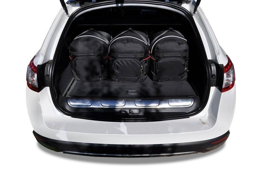 Torby KJUST AERO do Peugeot 508 RXH Hybrid I — torby wyjmowane z bagażnika krok po kroku