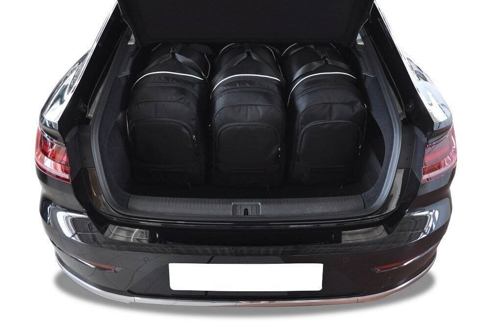Torby KJUST SPORT do Volkswagen Arteon Fastback I — torby wyjmowane z bagażnika krok po kroku