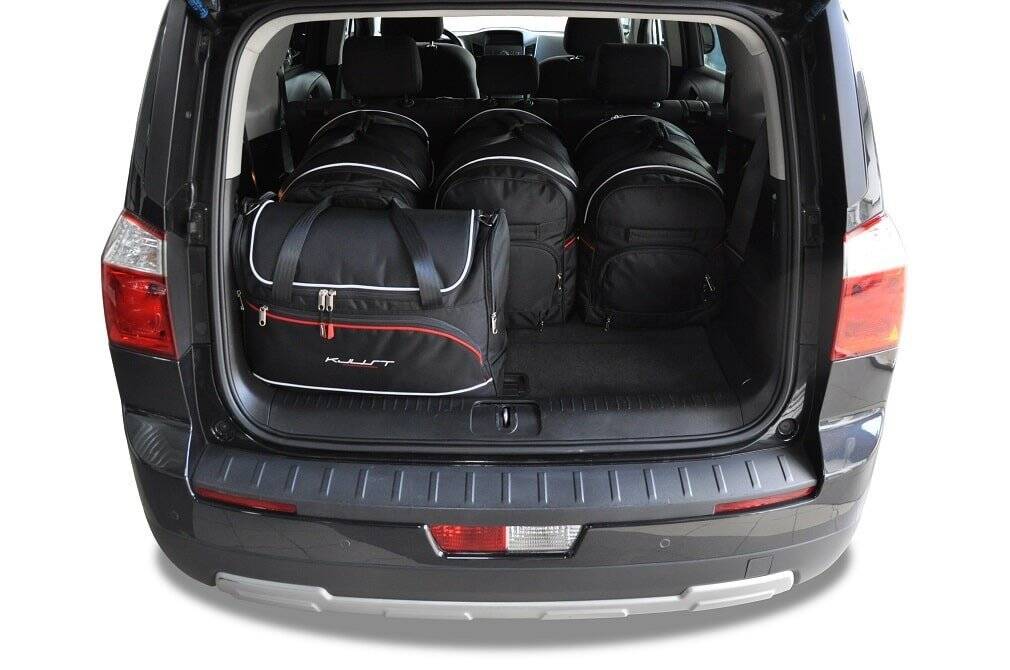 Torby KJUST AERO do Chevrolet Orlando I (J309) — torby wyjmowane z bagażnika krok po kroku