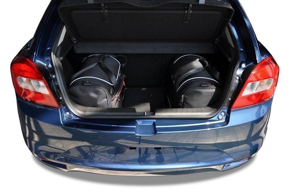 Torby KJUST SPORT do Suzuki Baleno III — torby wyjmowane z bagażnika krok po kroku