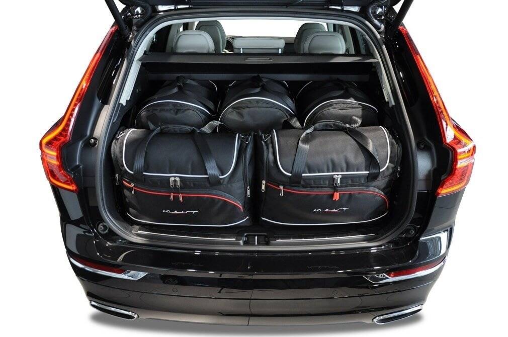 Torby KJUST AERO do Volvo XC60 II (246) — zestaw ułożony w bagażniku