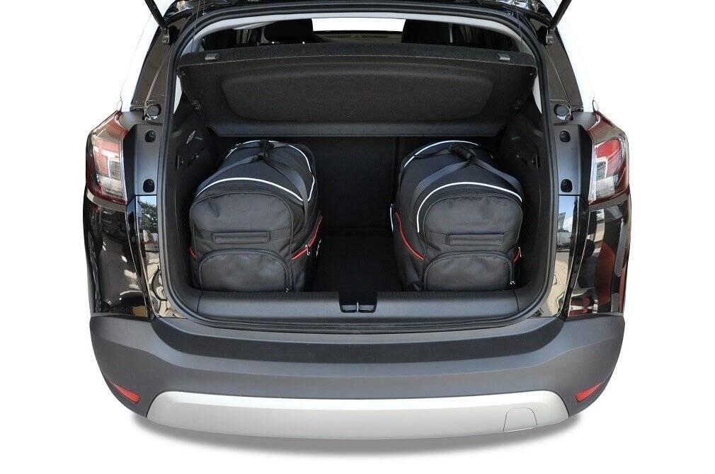 Torby KJUST AERO do Opel Crossland X A (P17) — torby wyjmowane z bagażnika krok po kroku