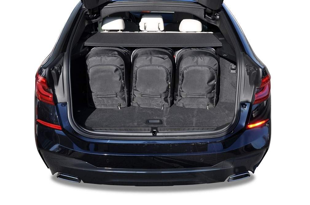 Torby KJUST AERO do BMW 6 Gran Turismo G32 — torby wyjmowane z bagażnika krok po kroku