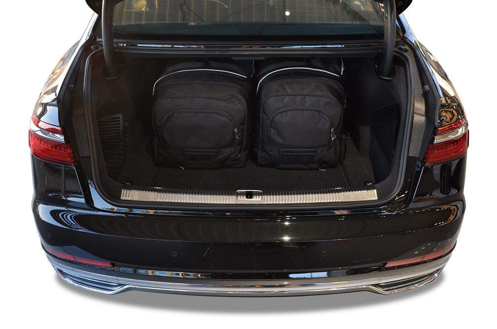 Torby KJUST SPORT do Audi A8 / S8 D5 — torby wyjmowane z bagażnika krok po kroku