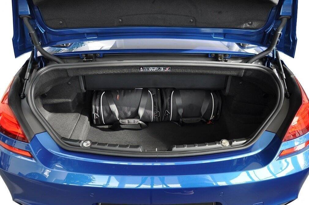 Torby KJUST AERO do BMW 6 / M6 Cabrio F12 — torby wyjmowane z bagażnika krok po kroku