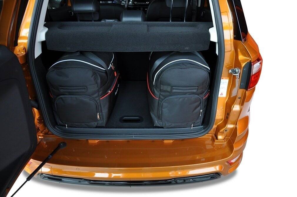Torby KJUST SPORT do Ford EcoSport II — torby wyjmowane z bagażnika krok po kroku