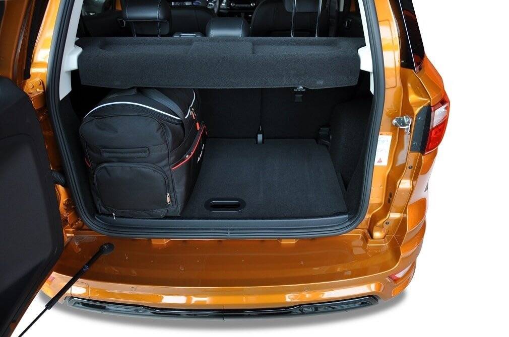 Torby KJUST SPORT do Ford EcoSport II — torby wyjmowane z bagażnika krok po kroku
