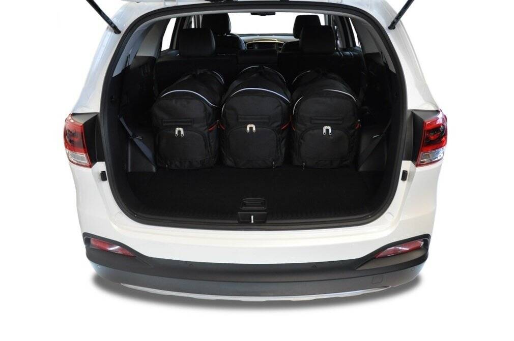 Torby KJUST SPORT do Kia Sorento 7-seats III — torby wyjmowane z bagażnika krok po kroku