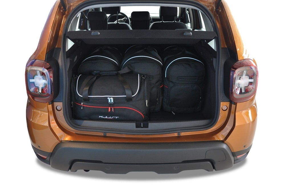 Torby KJUST AERO do Dacia Duster II — torby wyjmowane z bagażnika krok po kroku