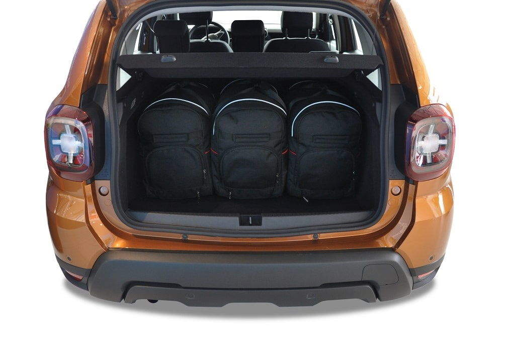 Torby KJUST AERO do Dacia Duster II — torby wyjmowane z bagażnika krok po kroku