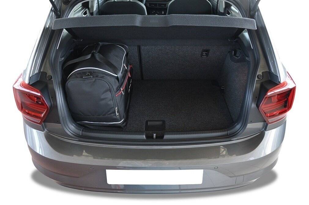 Torby KJUST SPORT do Volkswagen Polo Hatchback VI — torby wyjmowane z bagażnika krok po kroku