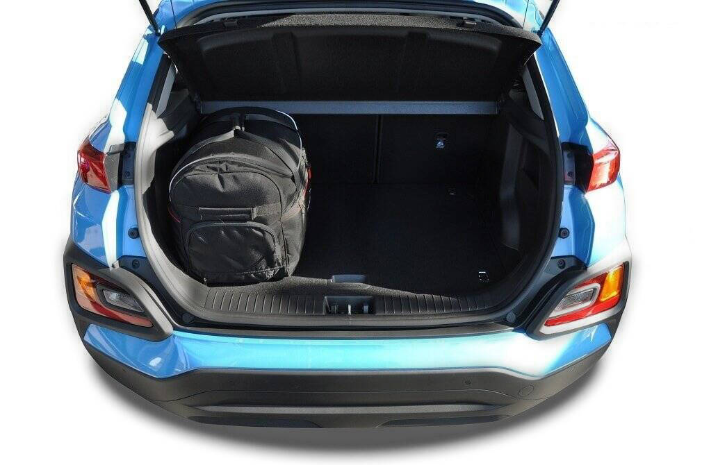 Torby KJUST AERO do Hyundai Kona I (OS) — torby wyjmowane z bagażnika krok po kroku