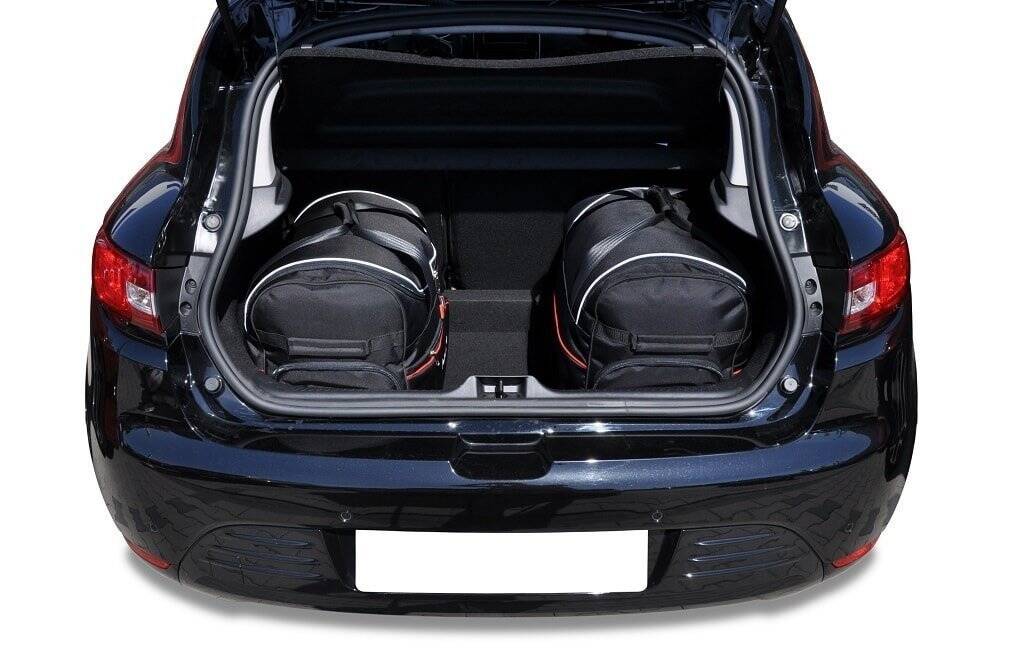 Torby KJUST SPORT do Renault Clio Hatchback IV — torby wyjmowane z bagażnika krok po kroku