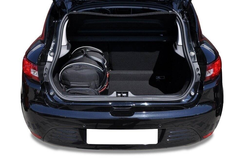 Torby KJUST SPORT do Renault Clio Hatchback IV — torby wyjmowane z bagażnika krok po kroku