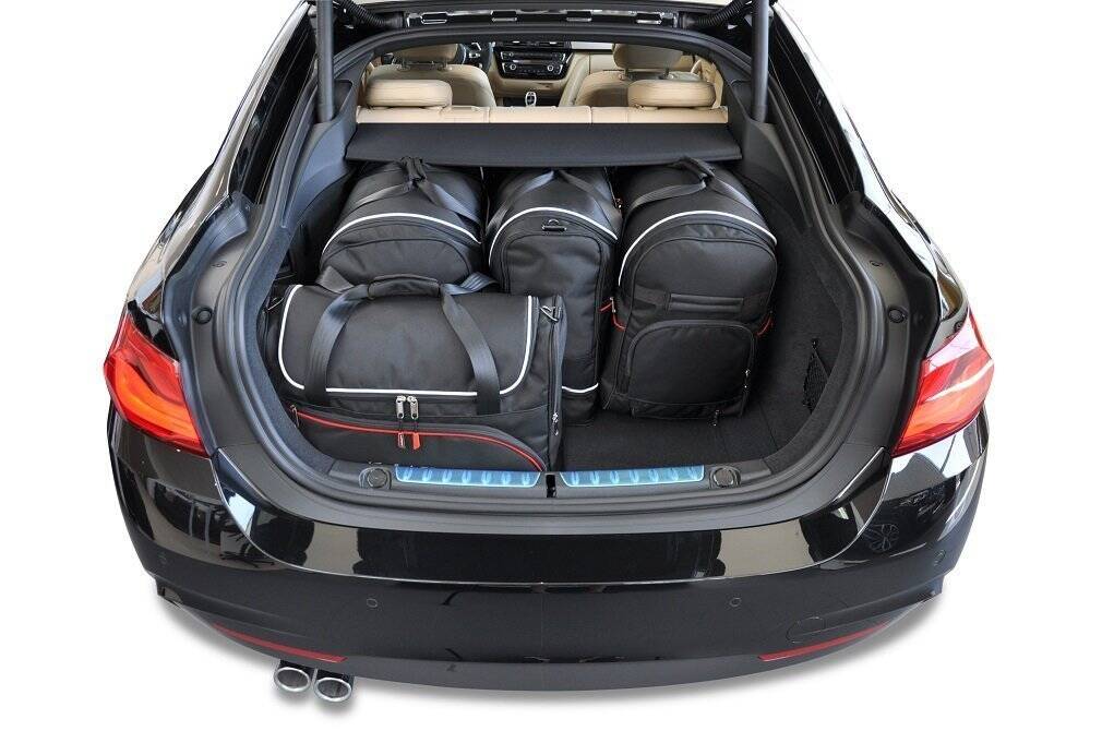 Torby KJUST AERO do BMW 4 Gran Coupe F36 — torby wyjmowane z bagażnika krok po kroku