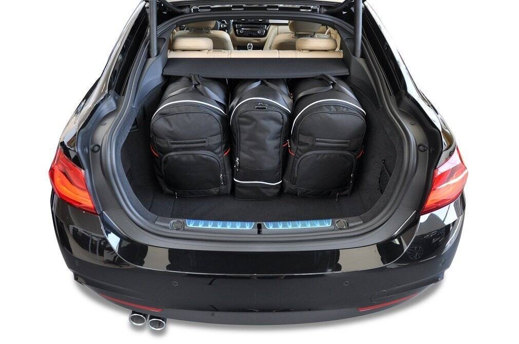 Torby KJUST AERO do BMW 4 Gran Coupe F36 — torby wyjmowane z bagażnika krok po kroku