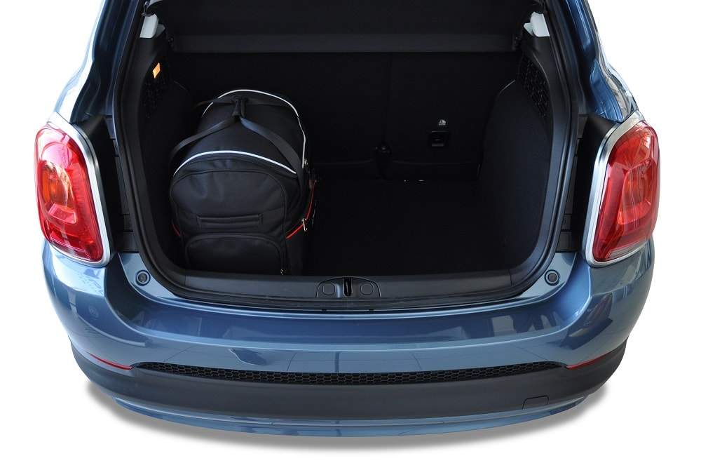 Torby KJUST SPORT do Fiat 500X I — torby wyjmowane z bagażnika krok po kroku
