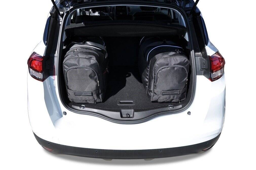 Torby KJUST SPORT do Renault Scenic IV — torby wyjmowane z bagażnika krok po kroku