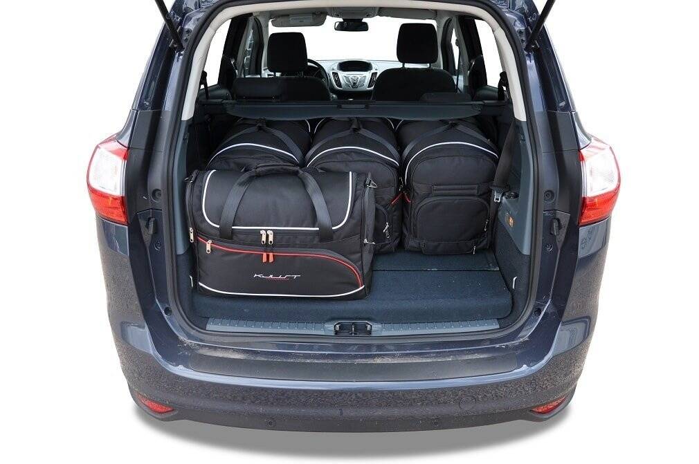 Torby KJUST AERO do Ford Grand C-Max II — torby wyjmowane z bagażnika krok po kroku