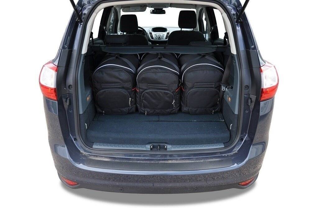 Torby KJUST AERO do Ford Grand C-Max II — torby wyjmowane z bagażnika krok po kroku