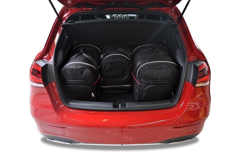 Torby KJUST AERO do Mercedes-Benz A Hatchback W177 — torby wyjmowane z bagażnika krok po kroku