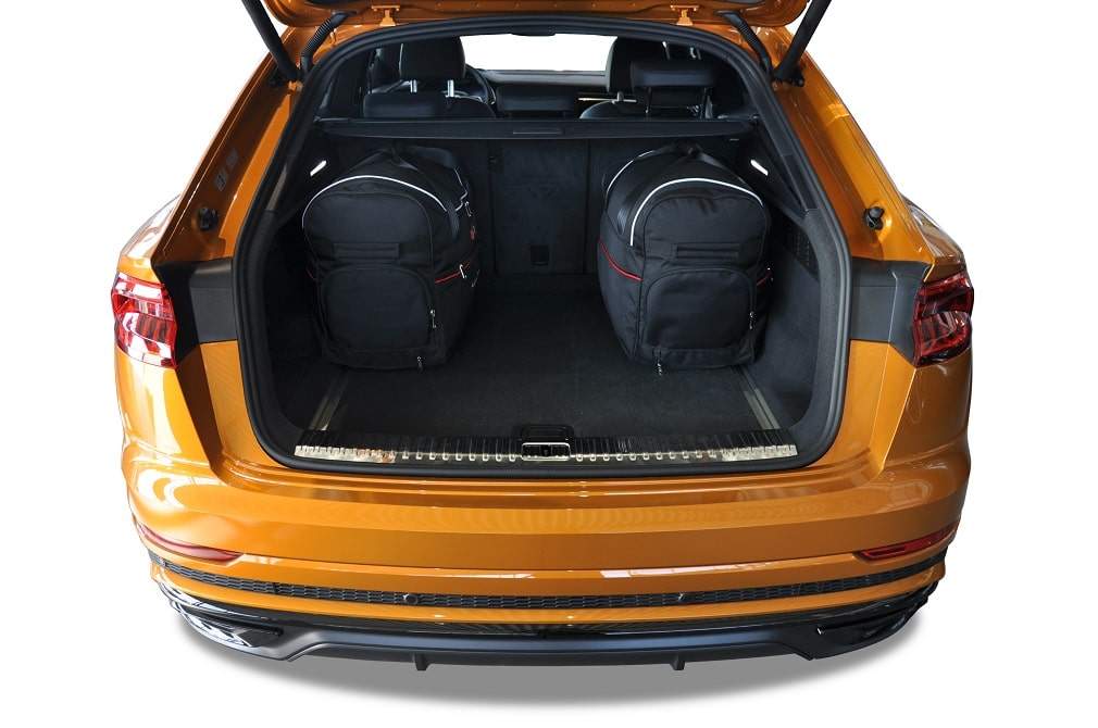 Torby KJUST AERO do Audi Q8 / S Q8 / RS Q8 4M — torby wyjmowane z bagażnika krok po kroku
