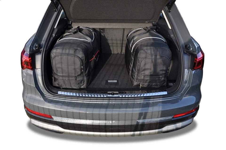 Torby KJUST SPORT do Audi Q3 / RS Q3 F3 — torby wyjmowane z bagażnika krok po kroku