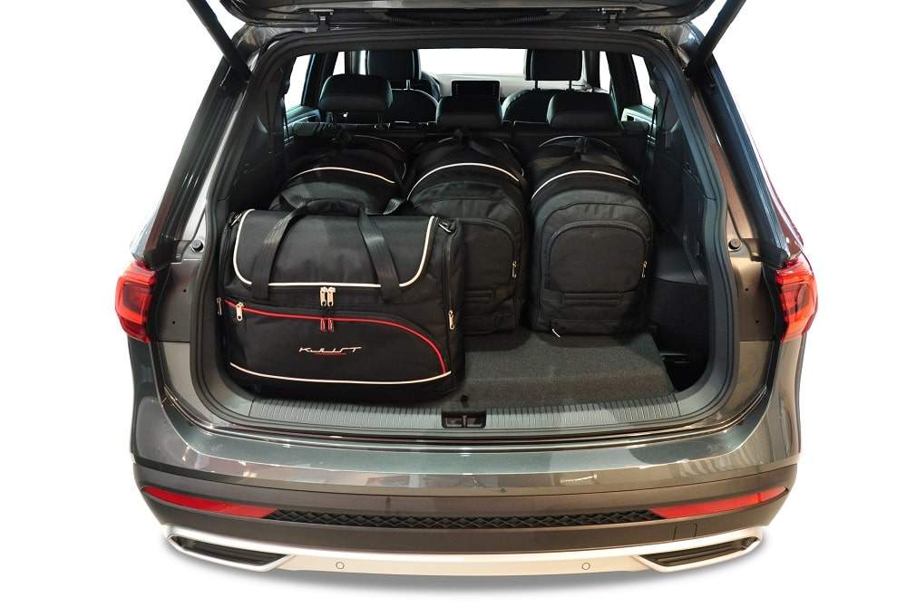 Torby KJUST AERO do Seat Tarraco 7-seater I (KN2) — torby wyjmowane z bagażnika krok po kroku