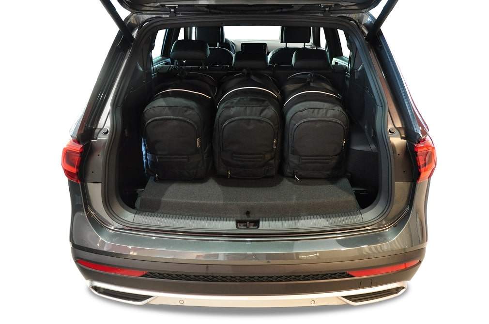 Torby KJUST AERO do Seat Tarraco 7-seater I (KN2) — torby wyjmowane z bagażnika krok po kroku