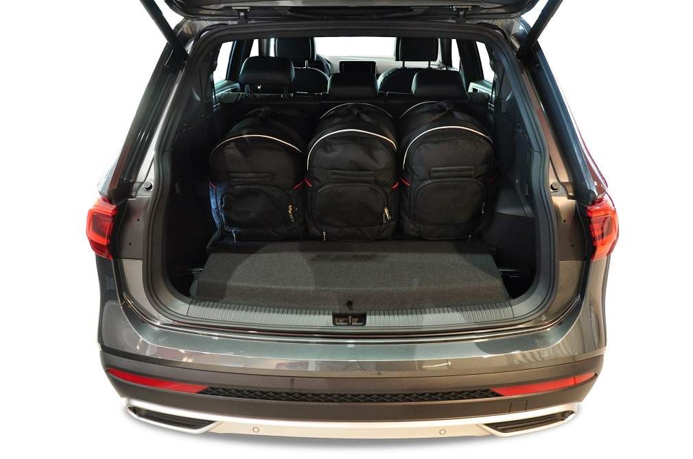 Torby KJUST SPORT do Seat Tarraco 7-seater I (KN2) — torby wyjmowane z bagażnika krok po kroku
