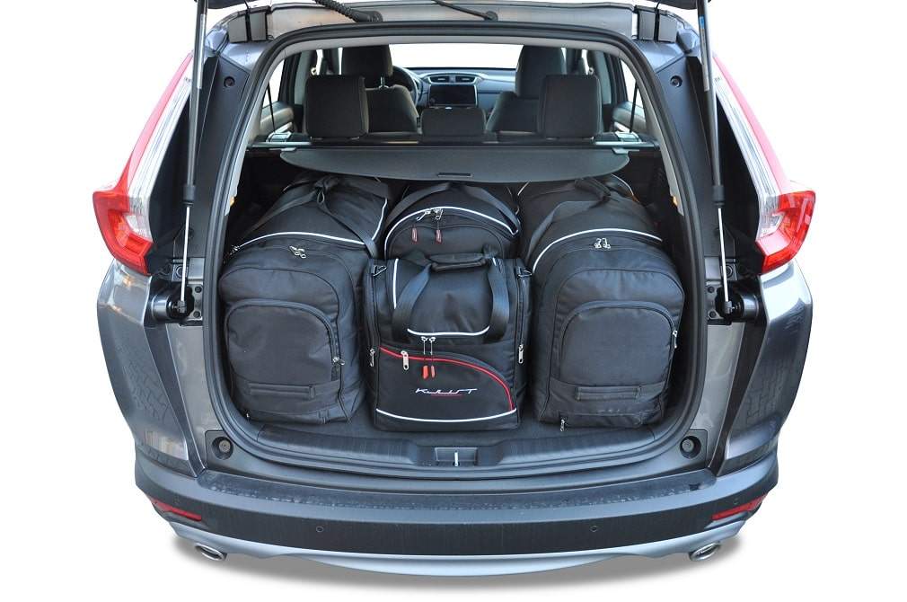 Torby KJUST AERO do Honda CR-V V — zestaw ułożony w bagażniku