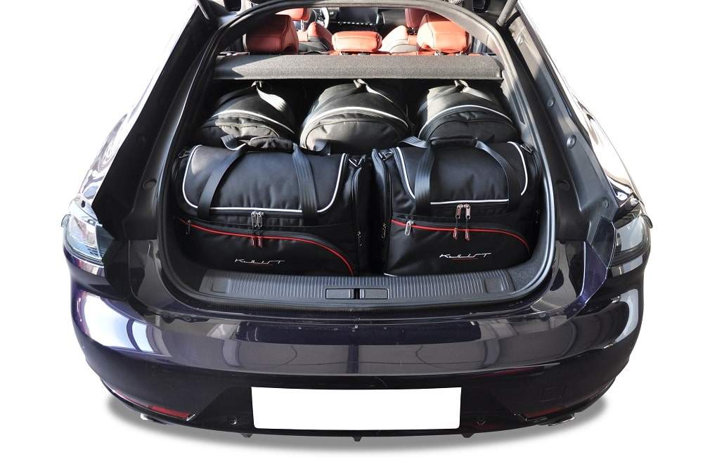 Torby KJUST AERO do Peugeot 508 Limousine II — zestaw ułożony w bagażniku