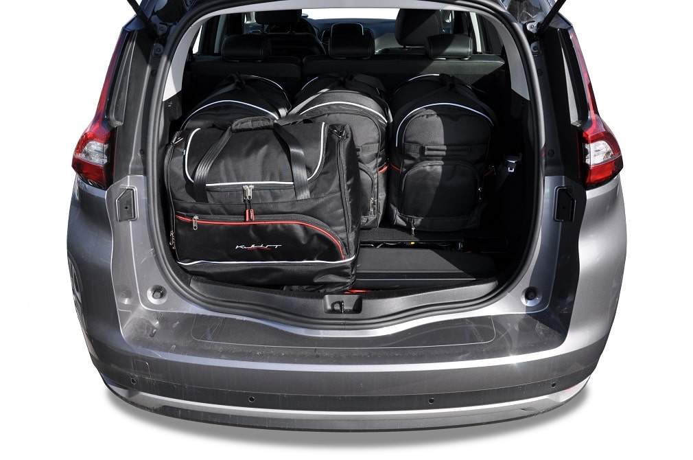 Torby KJUST SPORT do Renault Grand Scenic III — torby wyjmowane z bagażnika krok po kroku