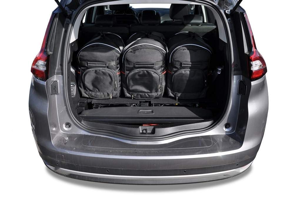 Torby KJUST SPORT do Renault Grand Scenic III — torby wyjmowane z bagażnika krok po kroku