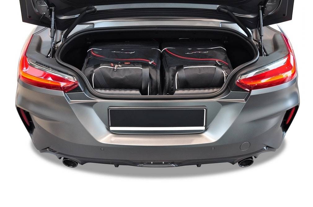 Torby KJUST SPORT do BMW Z4 Roadster G29 — zestaw ułożony w bagażniku