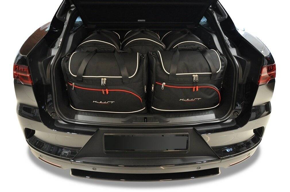Torby KJUST AERO do Jaguar I -Pace Electric I (X590) — zestaw ułożony w bagażniku