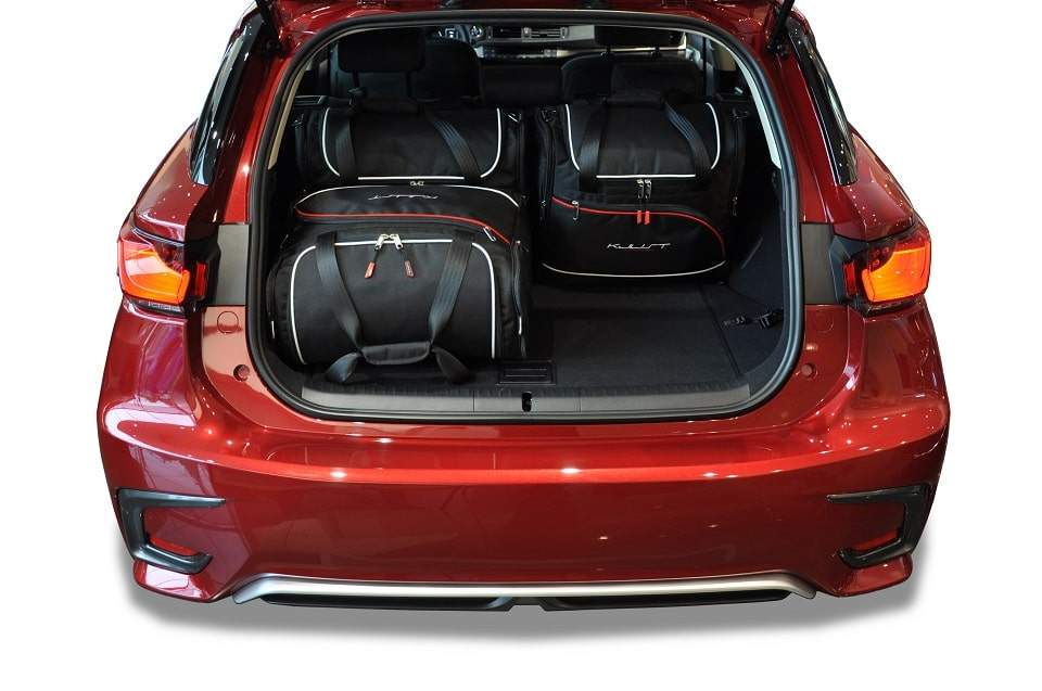 Torby KJUST AERO do Lexus CT Hybrid I (ZWA10) — torby wyjmowane z bagażnika krok po kroku