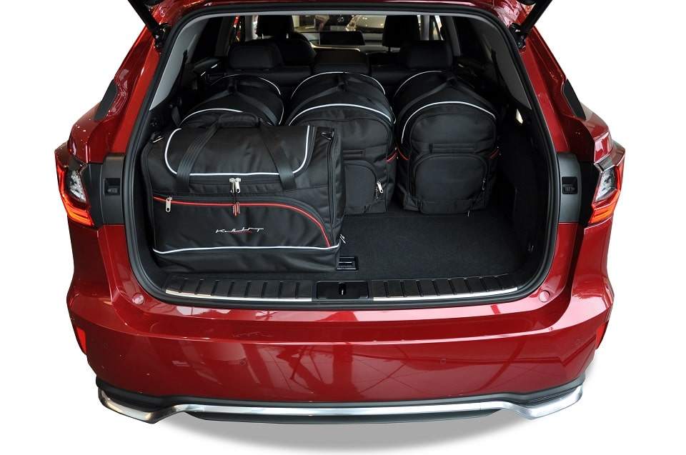 Torby KJUST SPORT do Lexus RX L Hybrid IV (AL20) — torby wyjmowane z bagażnika krok po kroku
