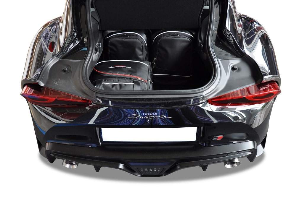 Torby KJUST AERO do Toyota Supra V (DB) — torby wyjmowane z bagażnika krok po kroku