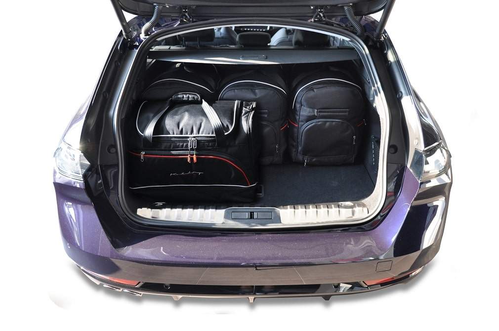 Torby KJUST SPORT do Peugeot 508 SW II — torby wyjmowane z bagażnika krok po kroku