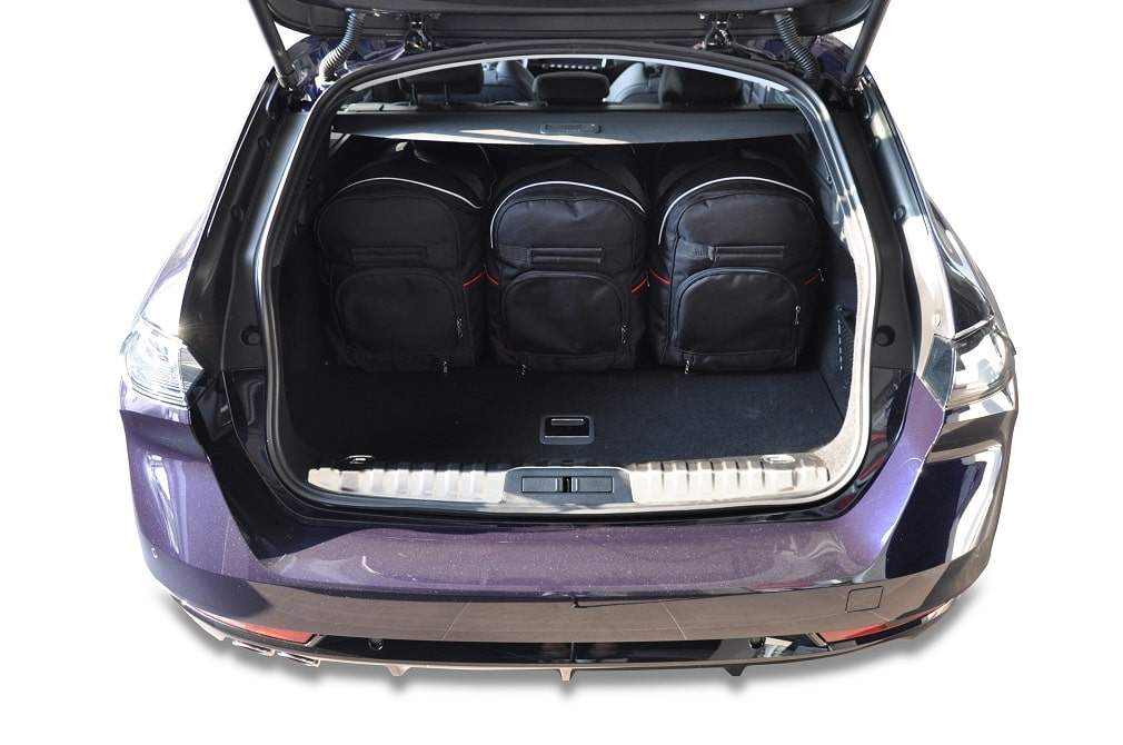 Torby KJUST SPORT do Peugeot 508 SW II — torby wyjmowane z bagażnika krok po kroku