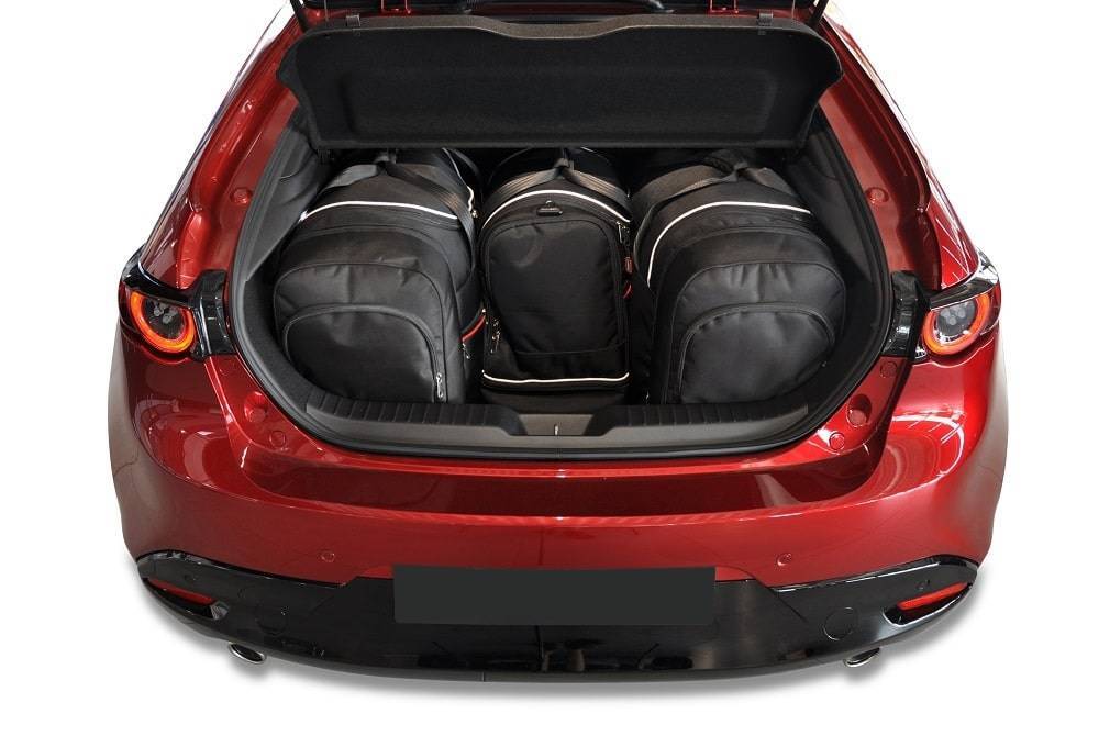 Torby KJUST AERO do Mazda 3 Hatchback IV (BP) — torby wyjmowane z bagażnika krok po kroku