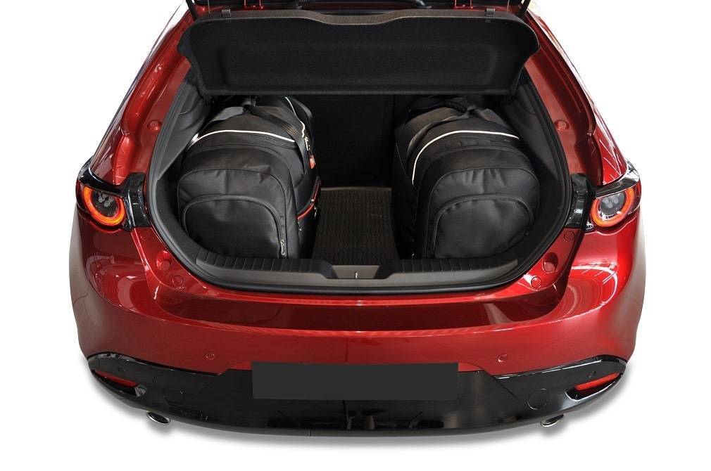 Torby KJUST AERO do Mazda 3 Hatchback IV (BP) — torby wyjmowane z bagażnika krok po kroku